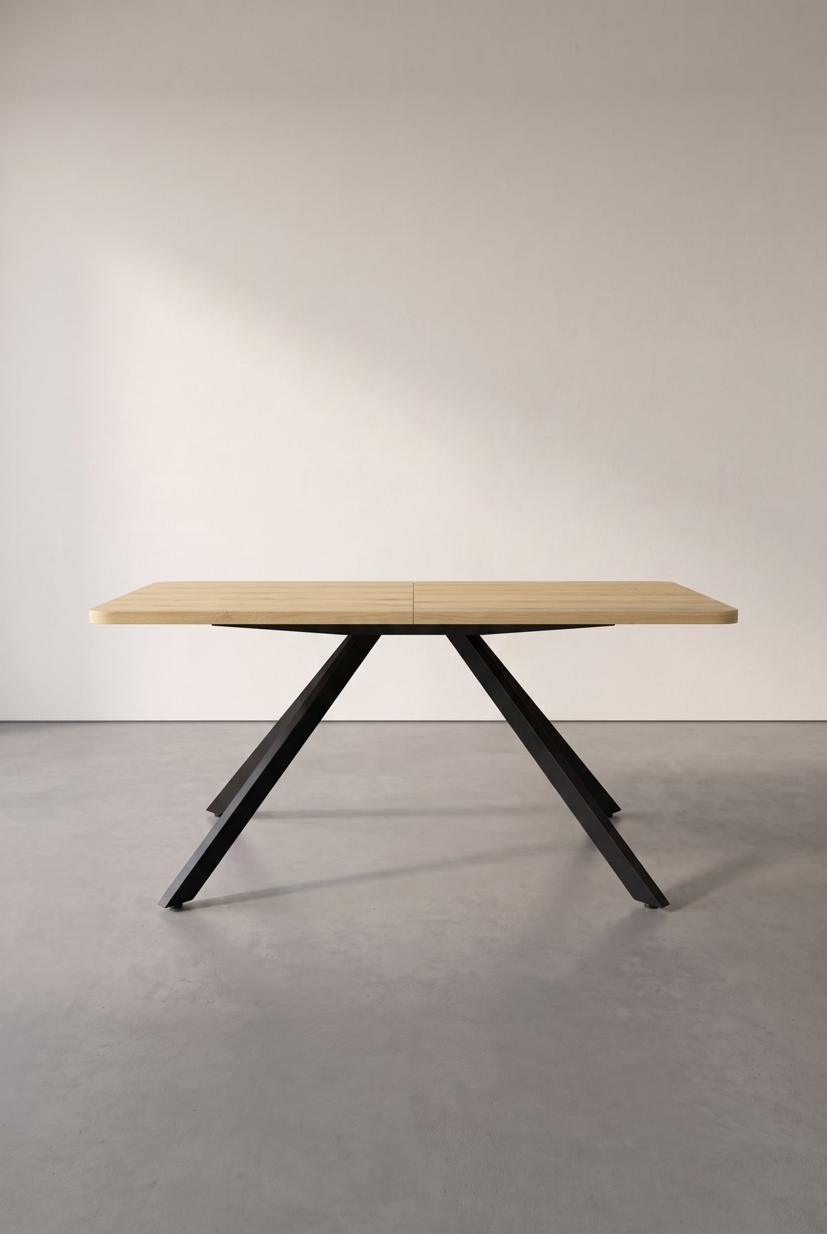 Table à manger extensible 160 à 240 cm, 6 à 10 personnes, charge 100 kg, vue d'ensemble